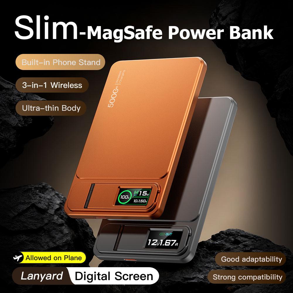 Power Bank Slim - MagSafe Batería Externa Portátil Delgada de