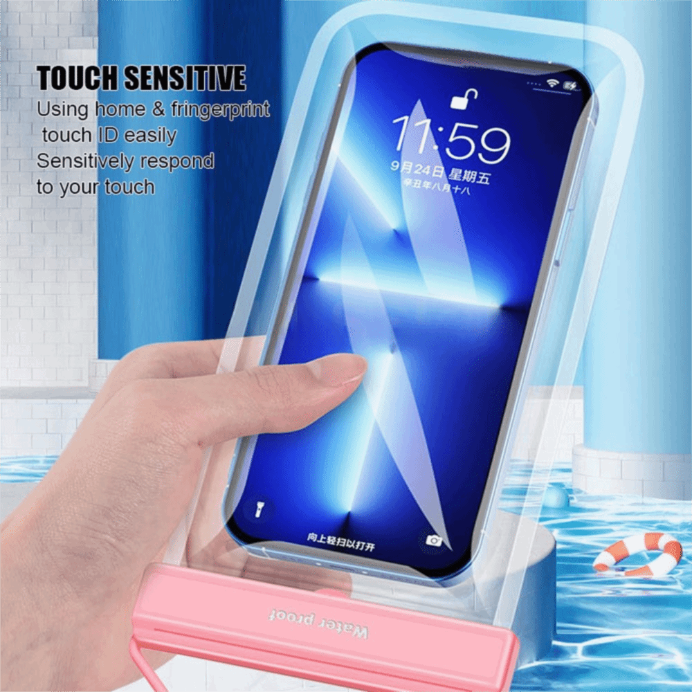 Waterproof Phone Bag - Funda Impermeable para Teléfono con Pantalla