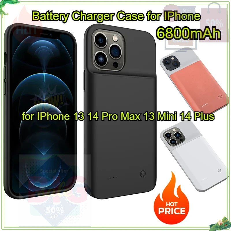 Power Bank Slim - Funda Cargadora de Batería para iPhone