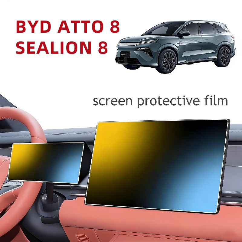 Tempered Glass Screen - Para BYD ATTO 8 SEALION 8