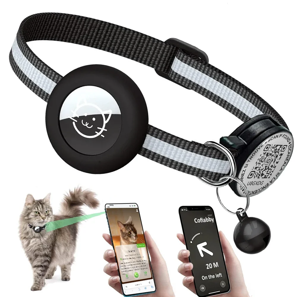 Airtag Holder Case - Collar GPS para Gatos con Etiqueta