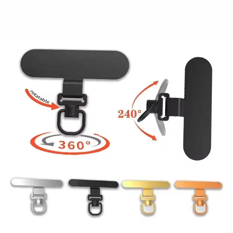 Quirky Phone Accessories - Clip Giratorio 360° para Teléfono, Correa