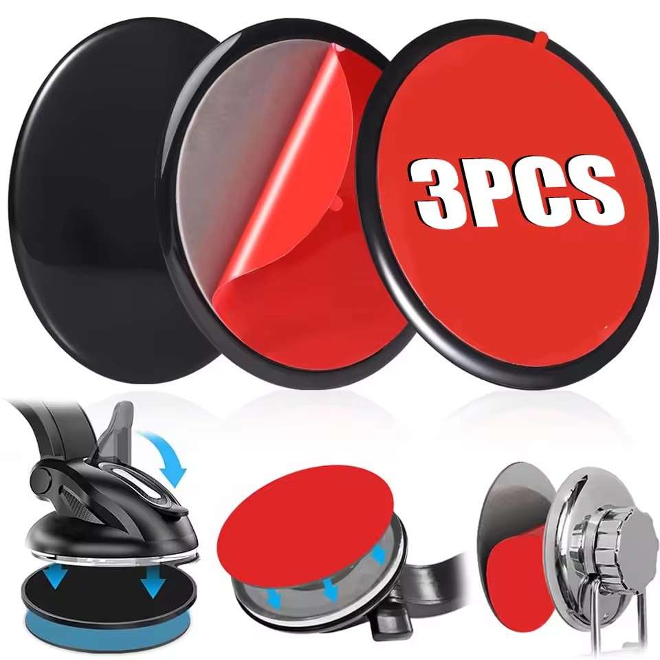 Quirky Phone Accessories - Juego de almohadillas adhesivas universales para