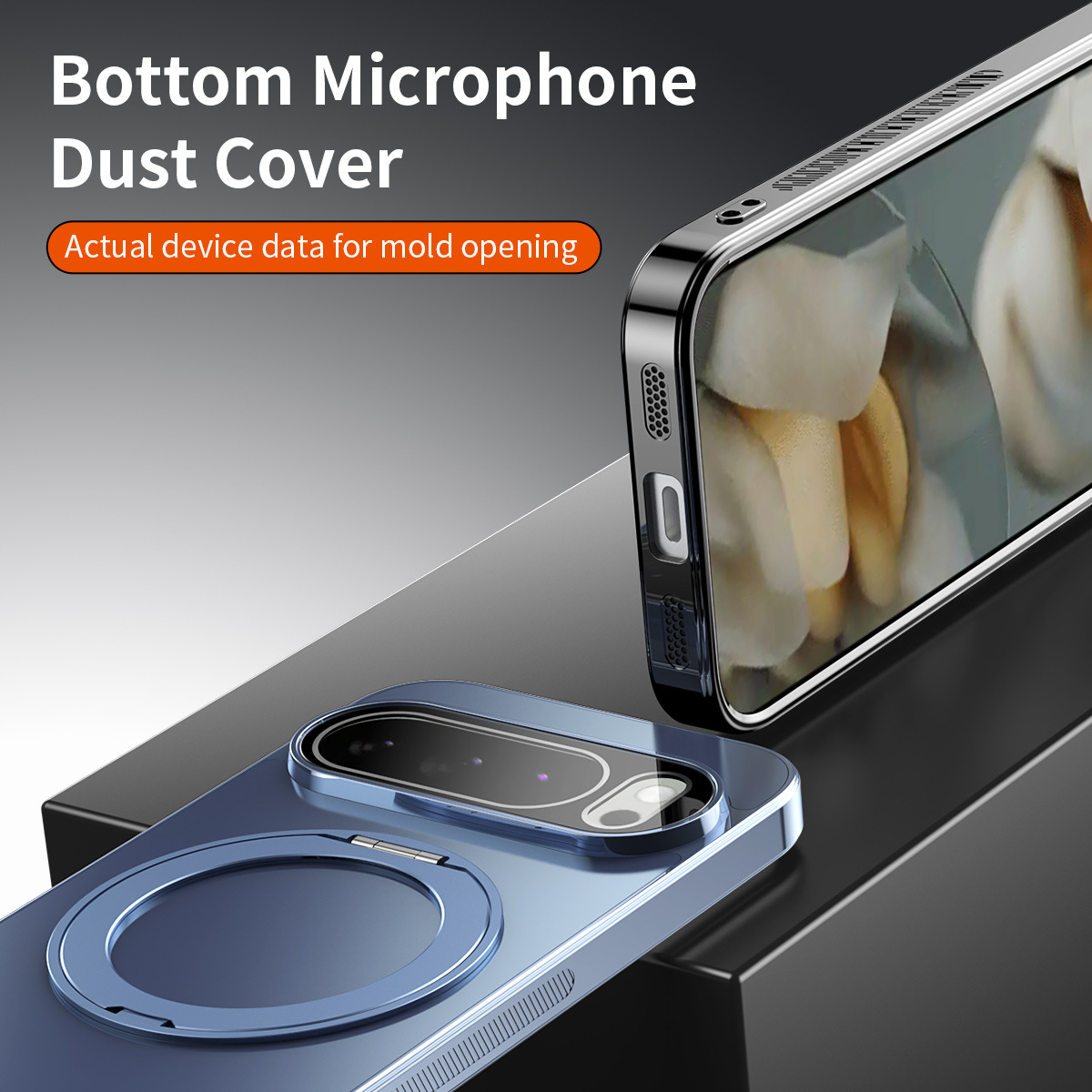 360 °   Funda magnética con so - Phone Accessories Ring Holder reseña y precio
