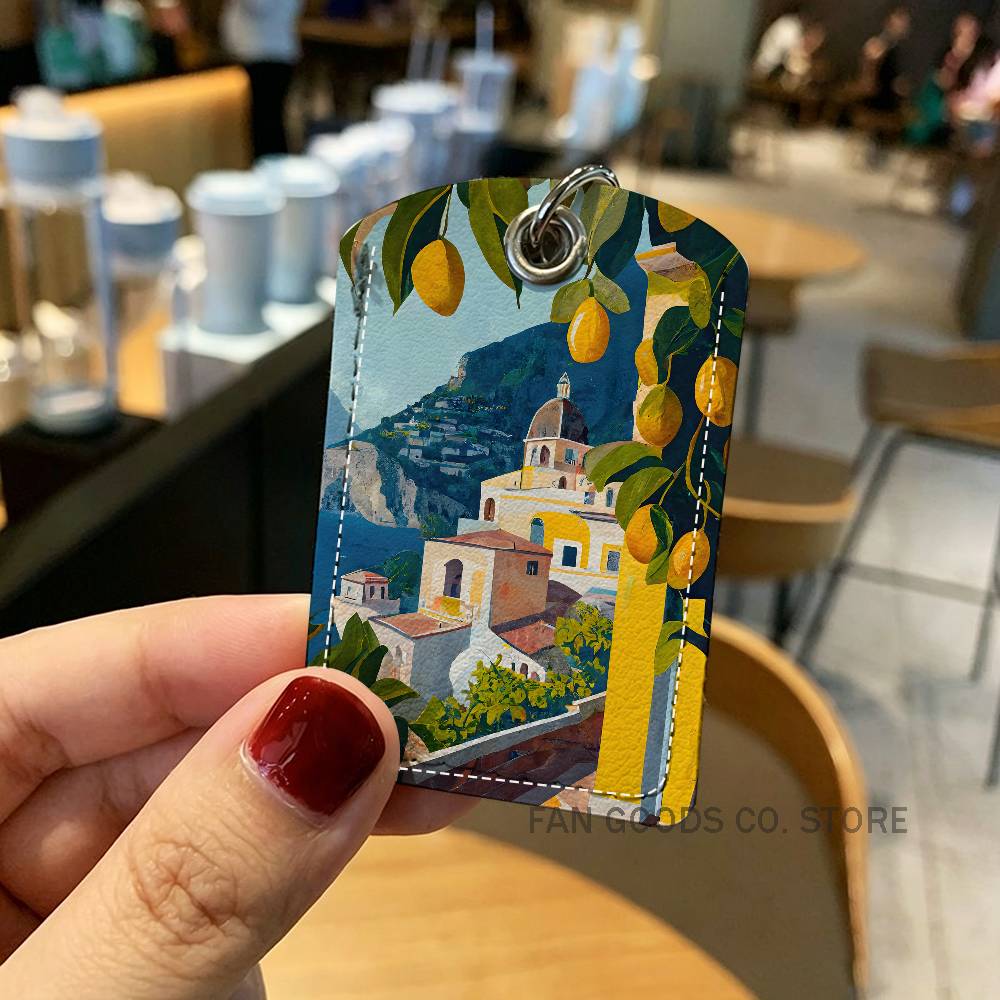 Llavero con diseño de limón de - Airtag Holder Case reseña y precio