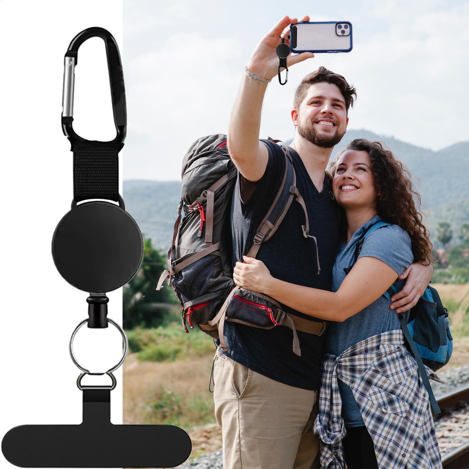 Clip retráctil antirrobo para  - Lanyard Phone Strap reseña y precio