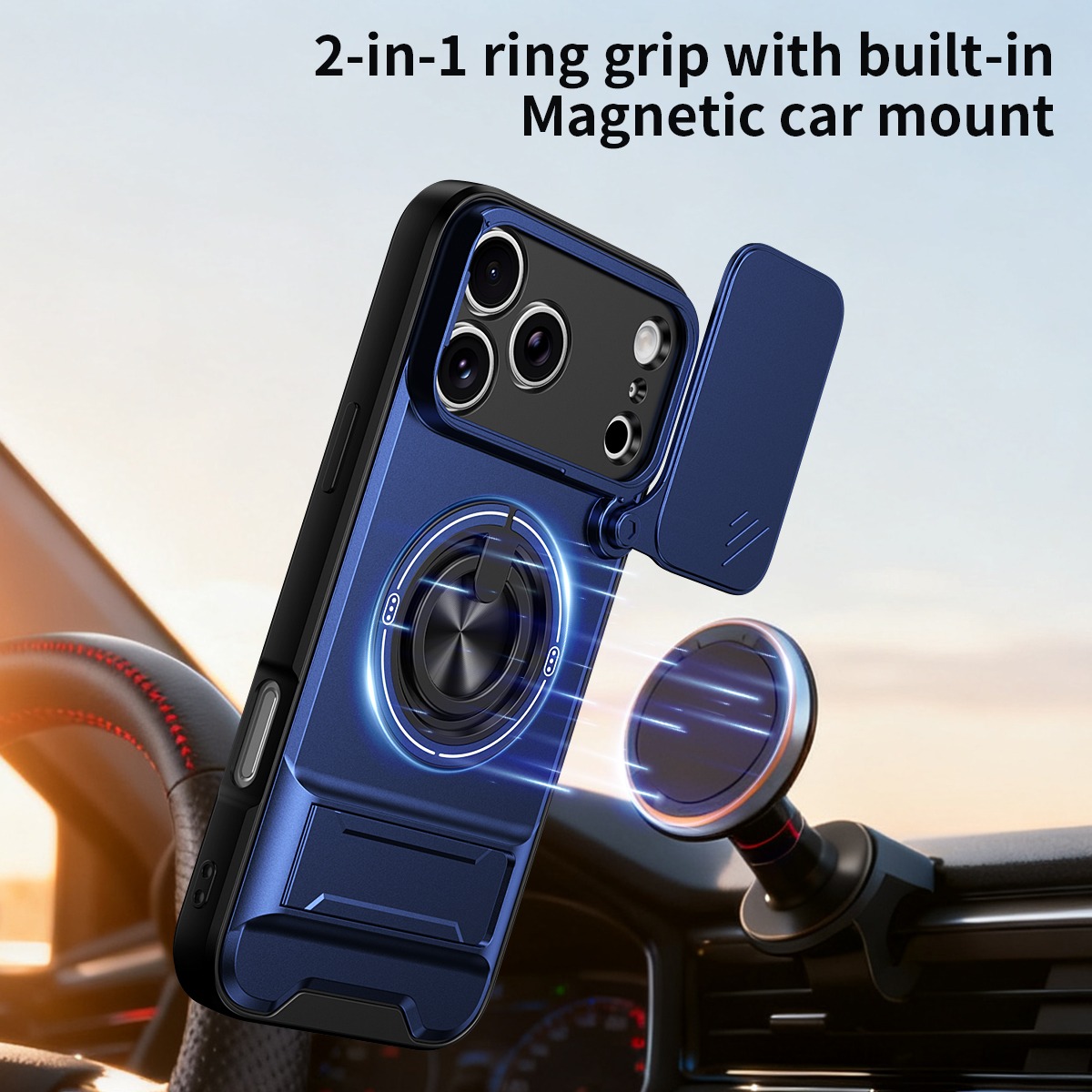 Funda de Lujo con Anillo Magné - Phone Accessories Ring Holder reseña y precio