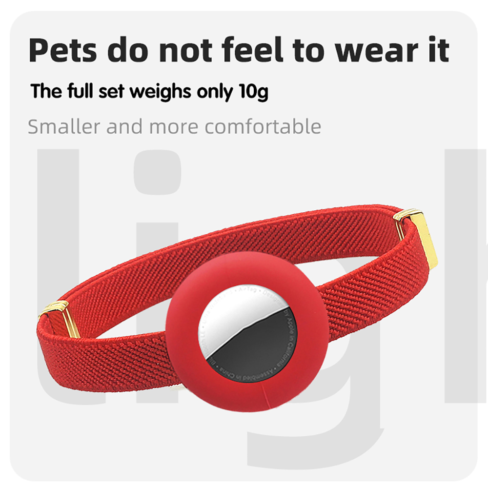 Lindo Collar de gato Breakaway - Airtag Holder Case reseña y precio