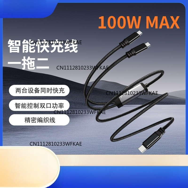 Cable de carga rápida PD100W c - Fast Charging Cable reseña y precio