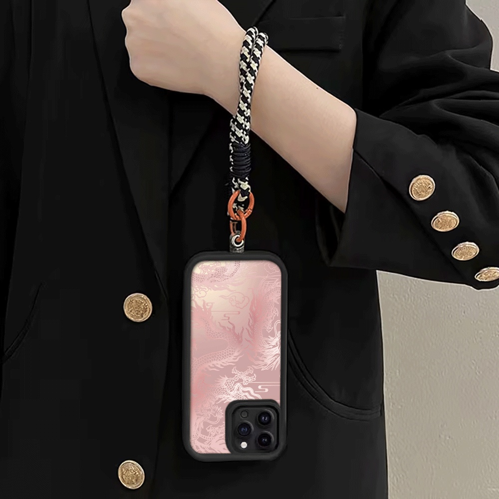 Funda de silicona mate a prueb - Lanyard Phone Strap reseña y precio