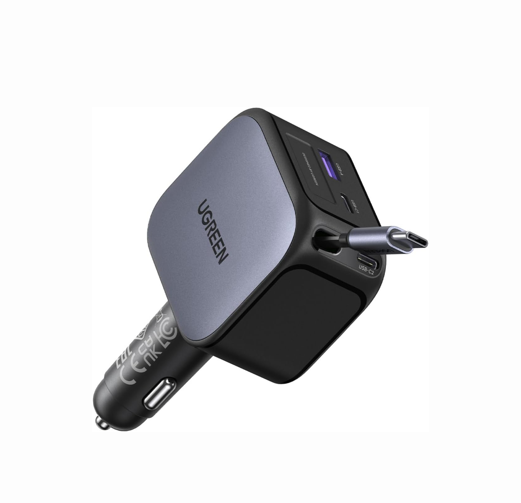 Cargador retráctil para coche  - Fast Charging Cable reseña y precio