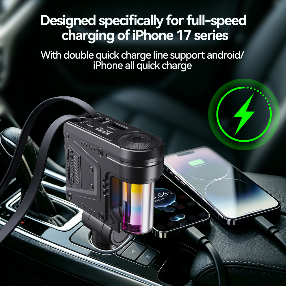 Cargador de coche 5 en 1 con c - Phone Accessories Charger reseña y precio