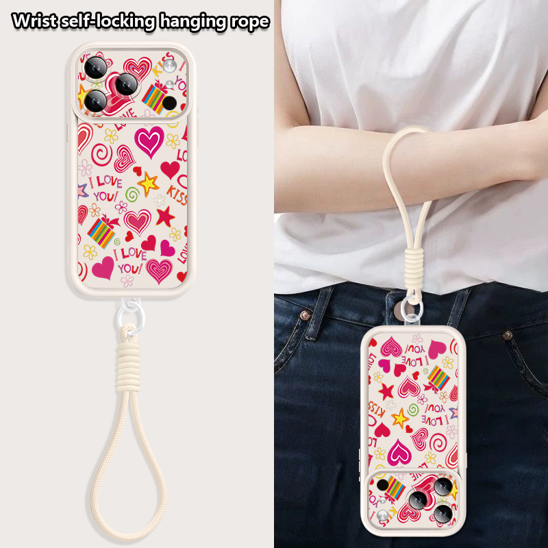 Funda con Correa y Diseño de C - Lanyard Phone Strap reseña y precio