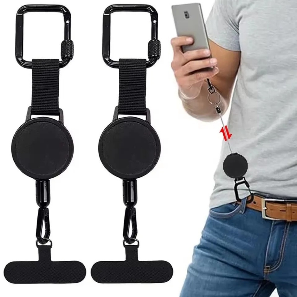 Correa Retráctil Antirrobo par - Lanyard Phone Strap reseña y precio