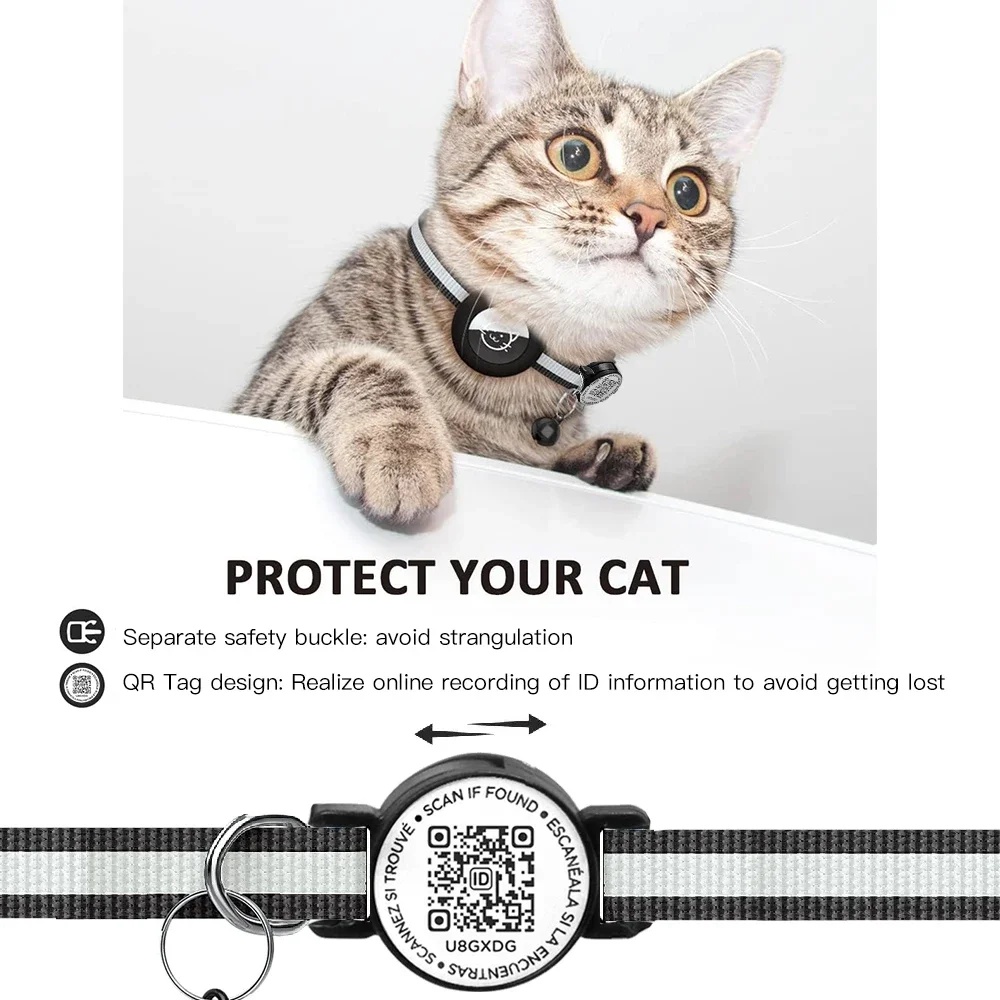 Collar GPS para Gatos con Etiq - Airtag Holder Case reseña y precio