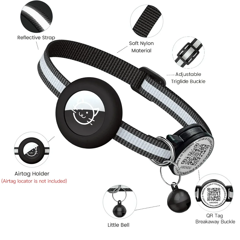 Collar GPS para Gatos con Etiq - Airtag Holder Case reseña y precio
