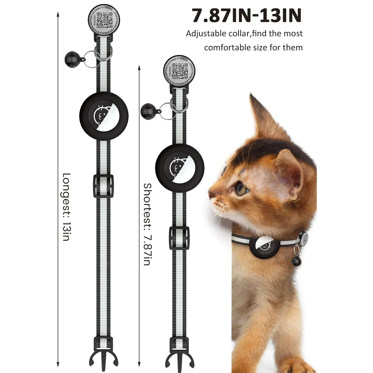 Collar GPS para Gatos con Etiq - Airtag Holder Case reseña y precio