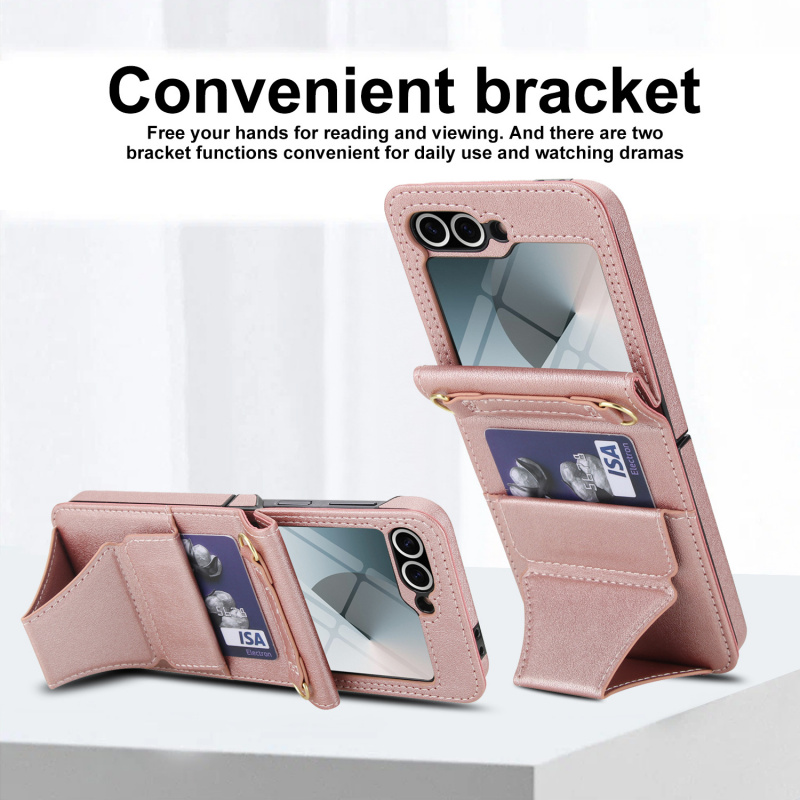 Z Flip7Crossbody nuevo estilo  - Tempered Glass Screen reseña y precio