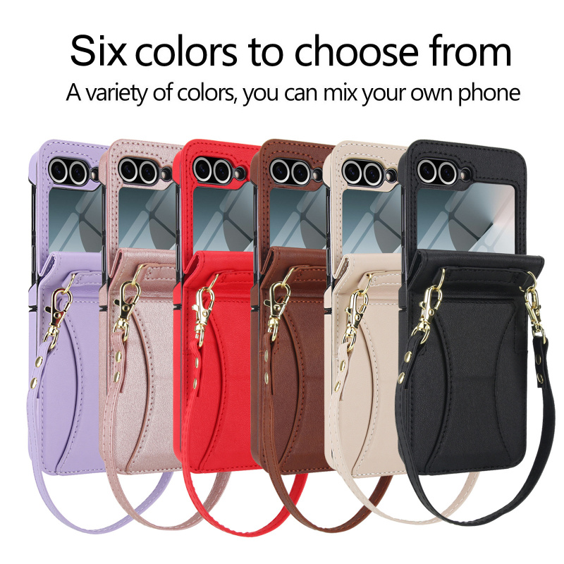 Z Flip7Crossbody nuevo estilo  - Tempered Glass Screen reseña y precio