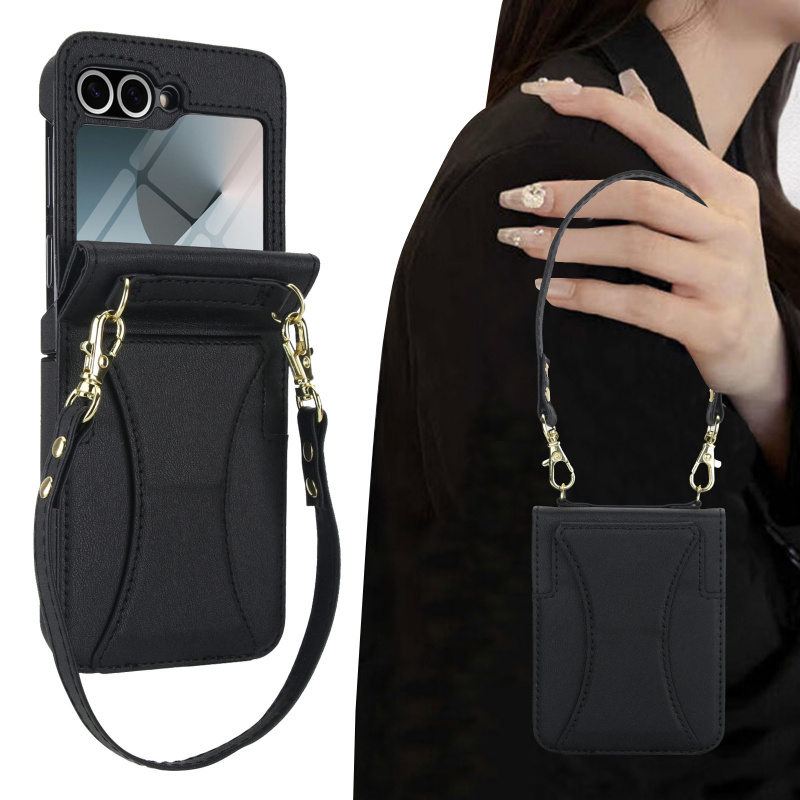Z Flip7Crossbody nuevo estilo  - Tempered Glass Screen reseña y precio