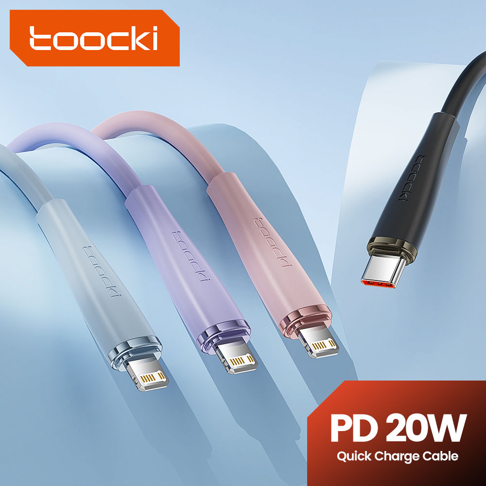 Toocki PD 20W tipo C Cable par - Fast Charging Cable reseña y precio