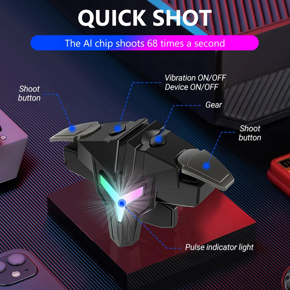 Gatillo para Juegos Móviles A1 - Gaming Trigger Phone reseña y precio