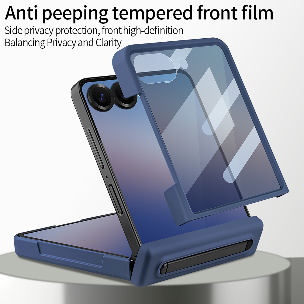 Funda de Cuero de Lujo para Sa - Tempered Glass Screen reseña y precio