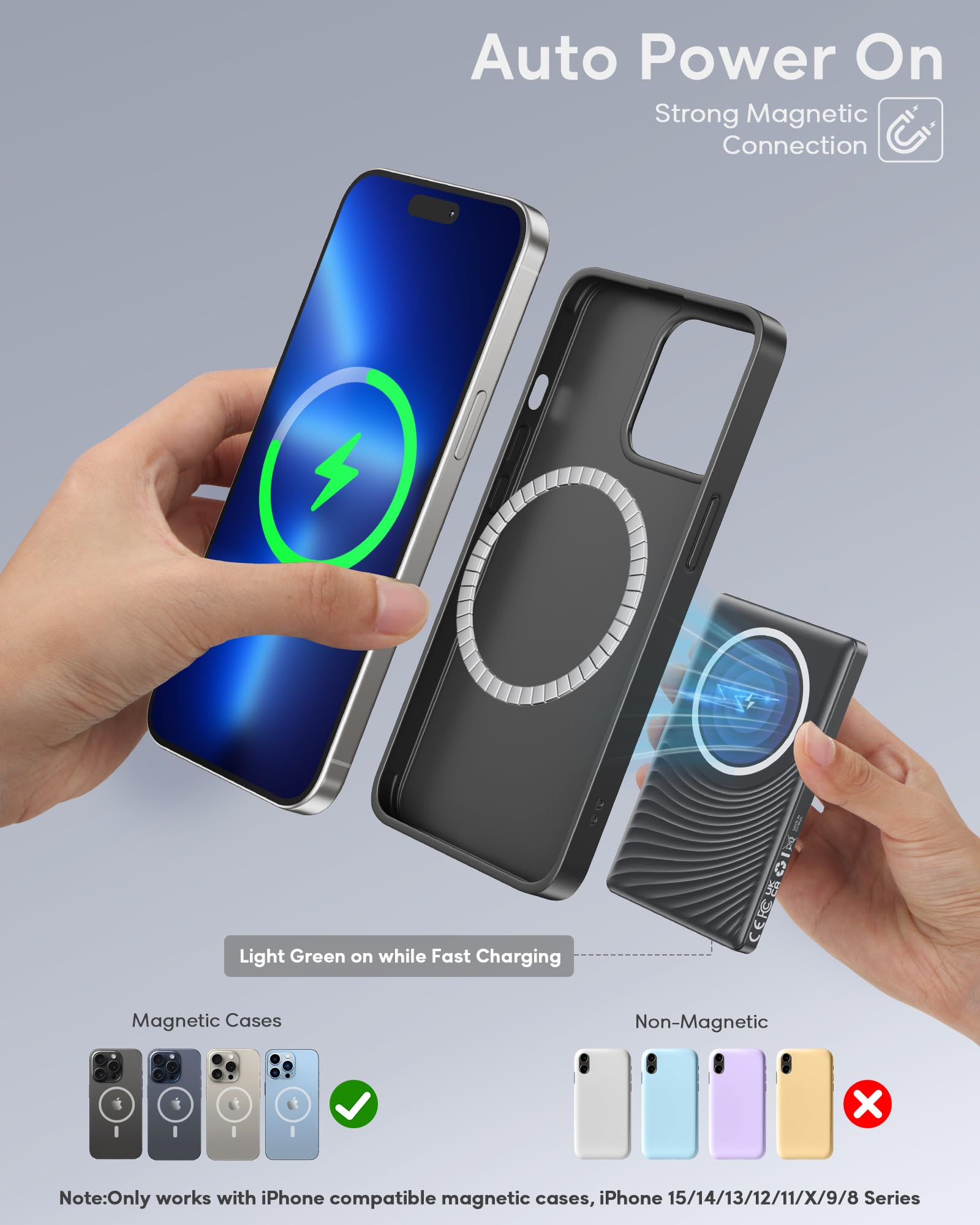 Banco de energía magnético de  - Power Bank Slim reseña y precio