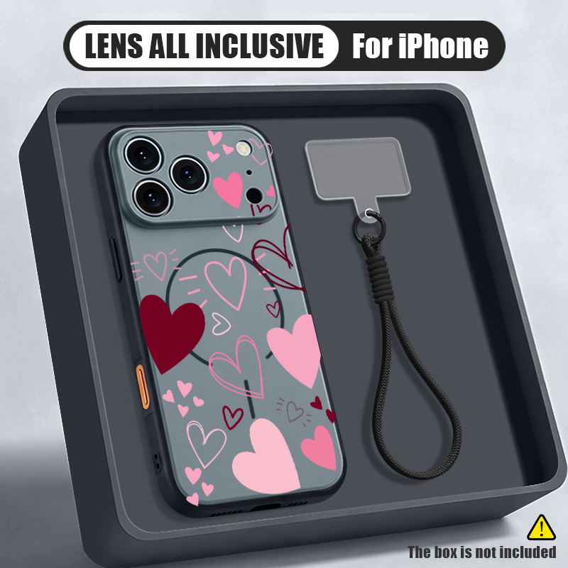Funda Magnética con Patrón de  - Lanyard Phone Strap reseña y precio